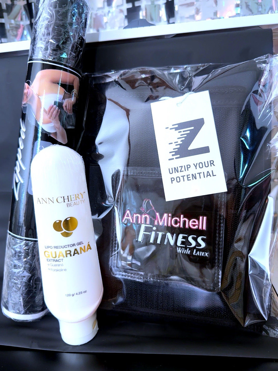 Zipped Snatched Bundle lipo oil. osmotic wrap and Ann Michell fitness trainer